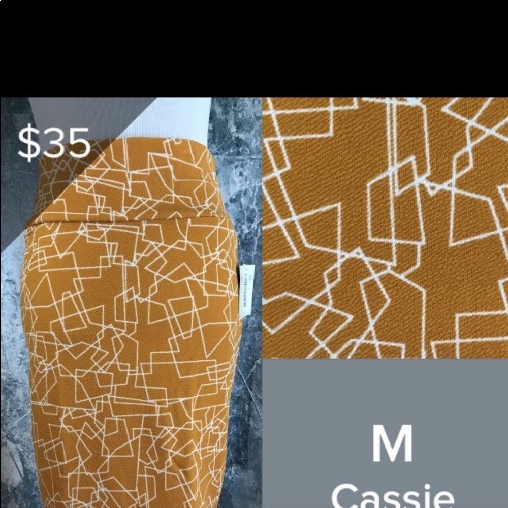 Mustard yellow Cassie.